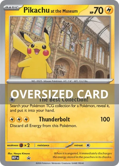 Pikachu at the Museum
