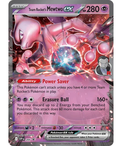 Team Rocket's Mewtwo ex